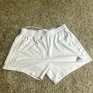 White Adidas Shorts size M